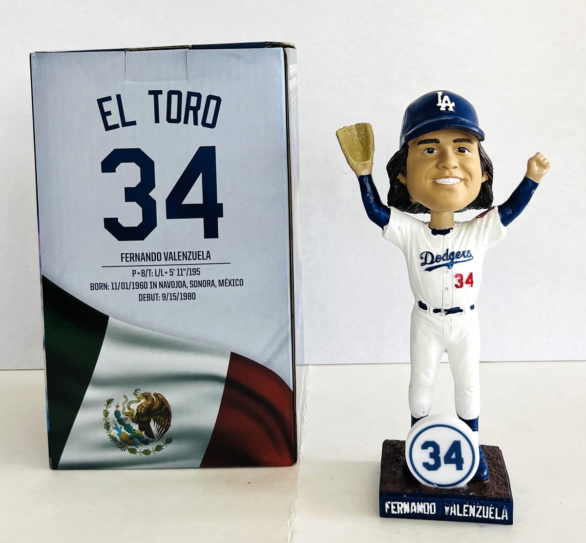 Fernando Valenzuela 2023 Dodgers Bobblehead SGA