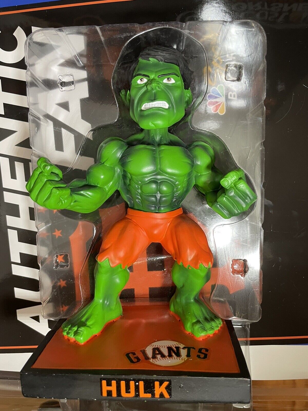 Hulk 2018 Giants Bobblehead SGA