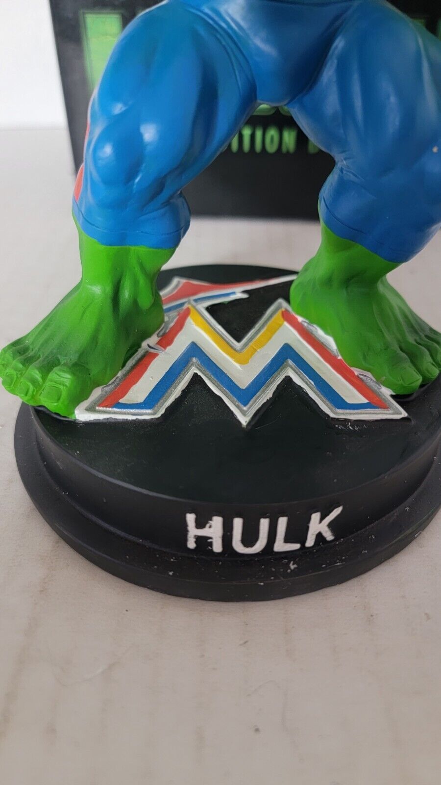 Hulk 2017 Marlins Bobblehead SGA