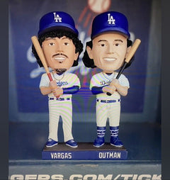 Miguel Vargas James Outman 2023 Dodgers Bobblehead SGA