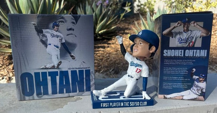 Shohei Ohtani 50-50 Dodgers 2025 SB Bobblehead SGA