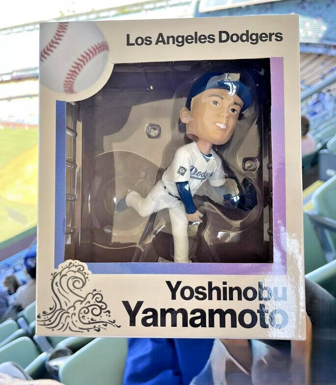 Yoshinobu Yamamoto 2024 Dodgers Bobblehead SGA