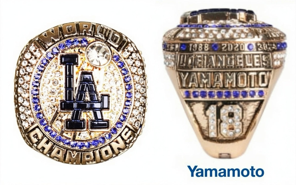 Yoshinobu Yamamoto 2026 Dodgers World Series Ring SGA