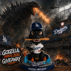 Godzilla Minus Zero 2026 Dodgers Collab Bobblehead SGA