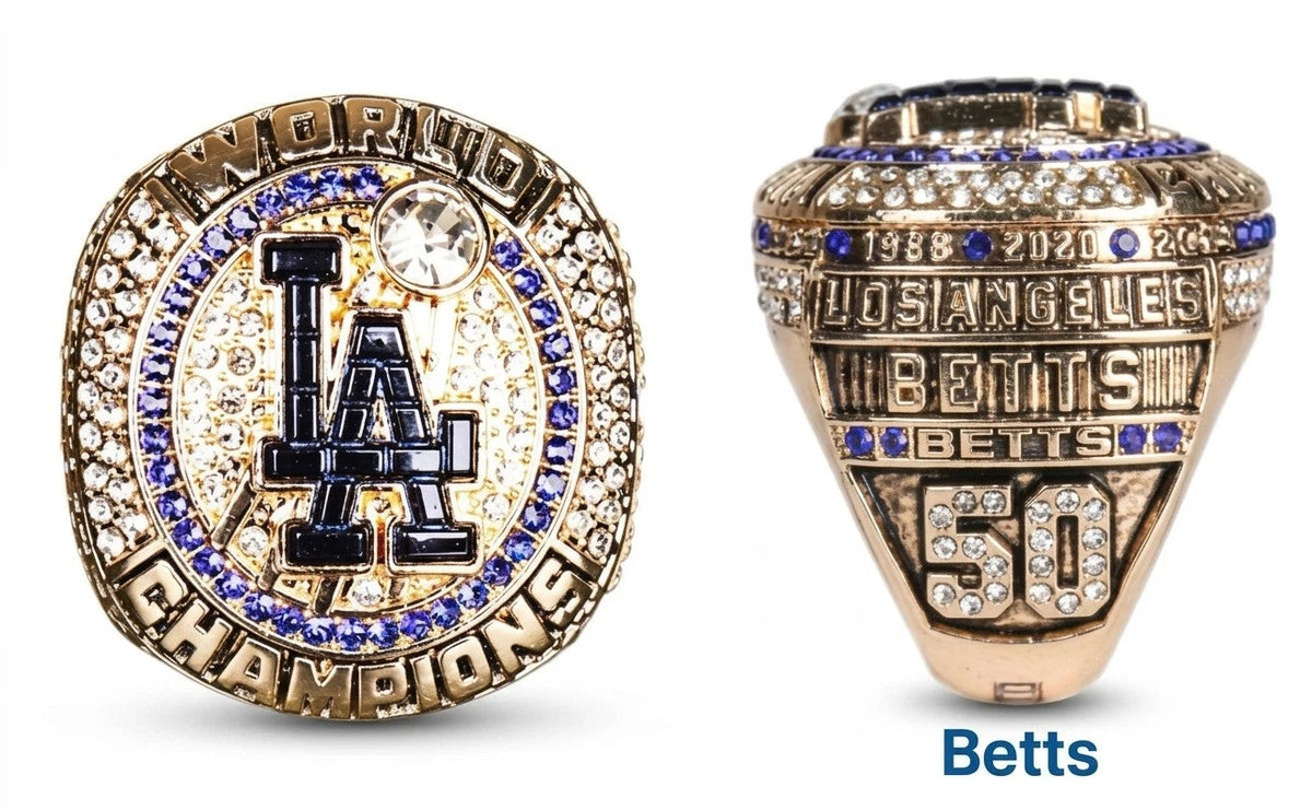 Mookie Betts 2026 Dodgers World Series Ring SGA