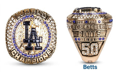 Mookie Betts 2026 Dodgers World Series Ring SGA