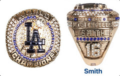 Will Smith 2026 Dodgers World Series Ring SGA