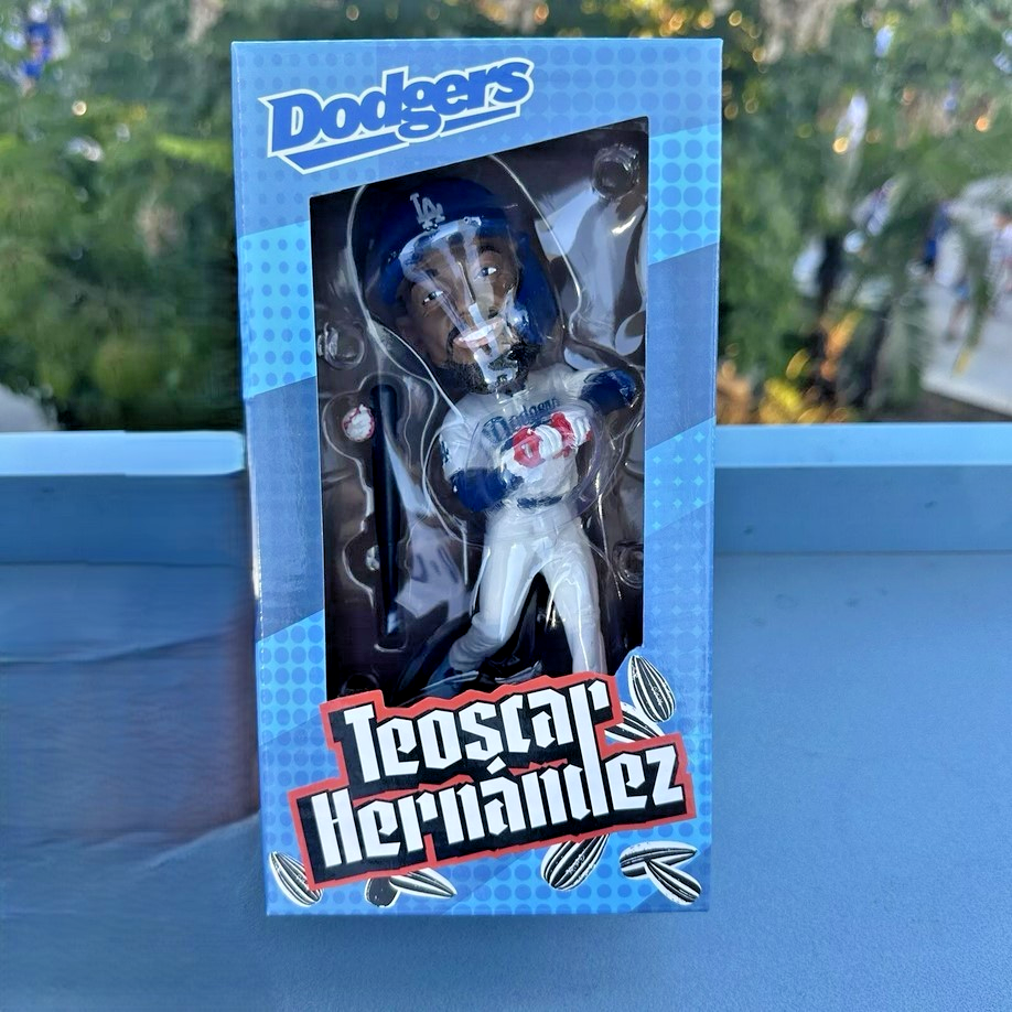 Teoscar Hernandez 2024 Dodgers Bobblehead SGA