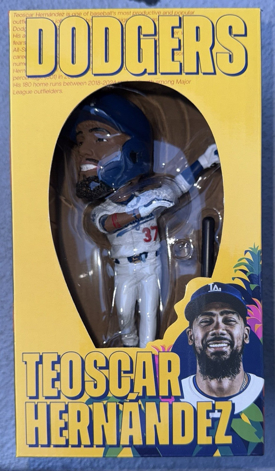 Teoscar Hernandez 2025 Dodgers Bobblehead SGA
