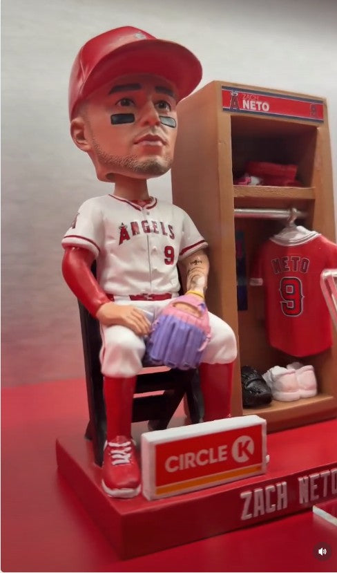 Zach Neto 2026 Angels Bobblehead SGA