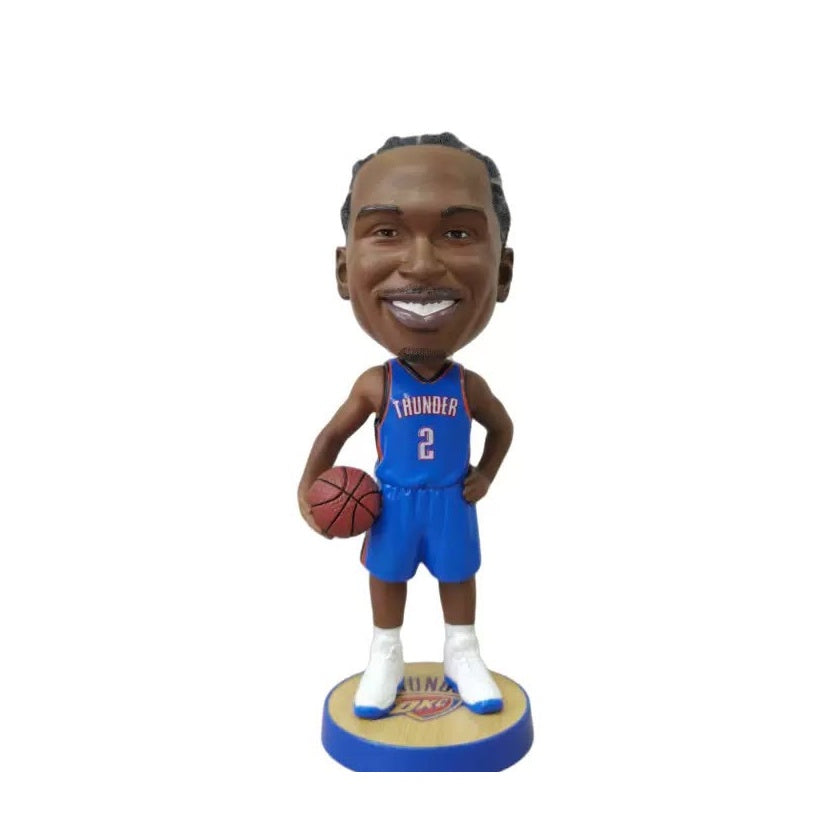 Shai Gilgeous-Alexander Bobblehead – OKC Thunder Fan Collectible