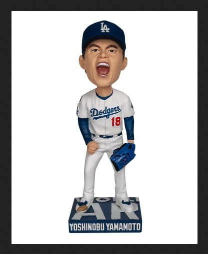 Yoshinobu Yamamoto Starter Series 2026 Dodgers Bobblehead SGA